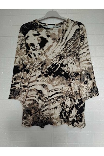 anne moda ankara Very Large Size Velisyon Viscose Summer, Long Sleeves