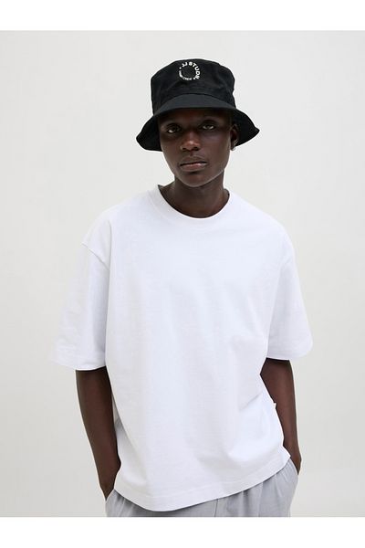 Jack & Jones Logo Print Bucket Hat