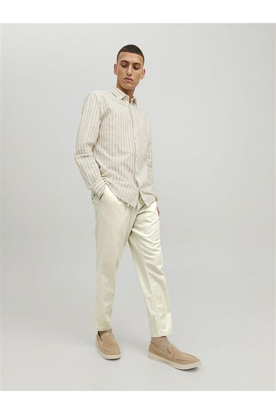 Jack & Jones بنطال رياضي مريح بقصة متوسطة الارتفاع