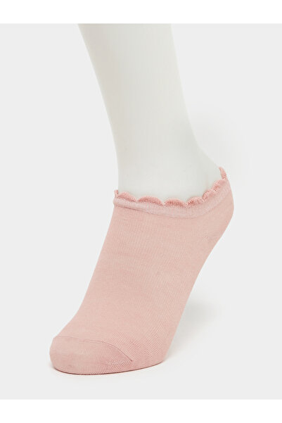 Styli Set of 10 - Scallop Edge Ankle Socks