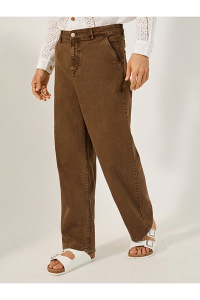 Styli Mid Wash Straight Leg Jeans
