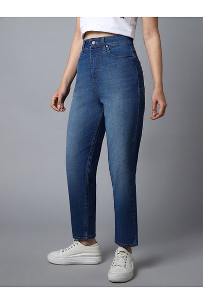 High Star By Styli High Rise Regular Fit Jeans