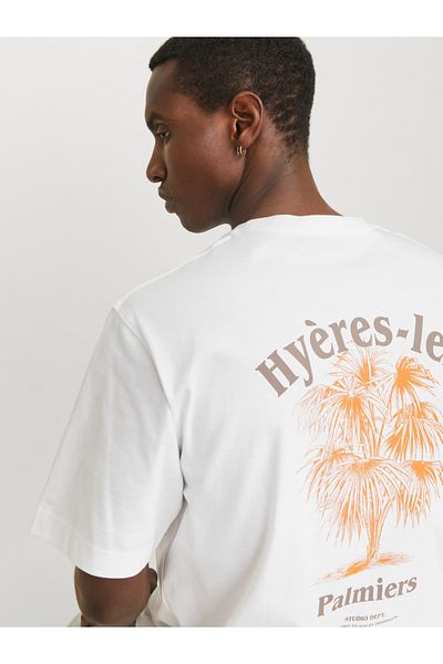 Jack & Jones Graphic Print Crew Neck T-Shirt
