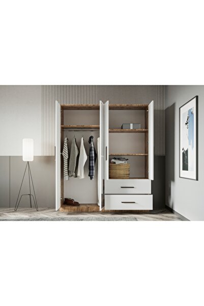 Vivense Zita Genç Odası Takımı, 4 Kapaklı