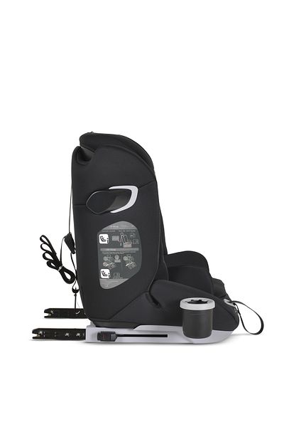 OEM Scaun Auto cu Isofix Grupa 9-36 kg Cangaroo Force Negru, 15 Luni-12 Ani, Protectie impact lateral