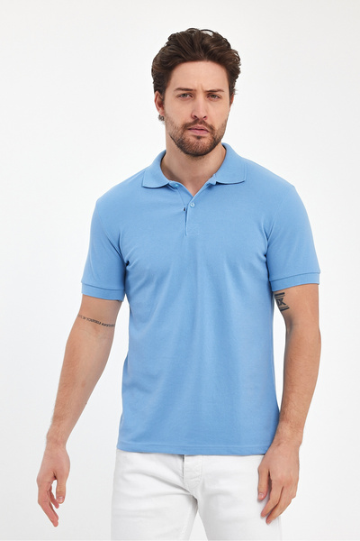 KISA KOLLU POLO YAKA TSHİRT