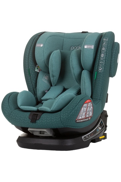 OEM Scaun auto Chipolino Peak I-Size 40-150 cm verde pastel cu sistem Isofix