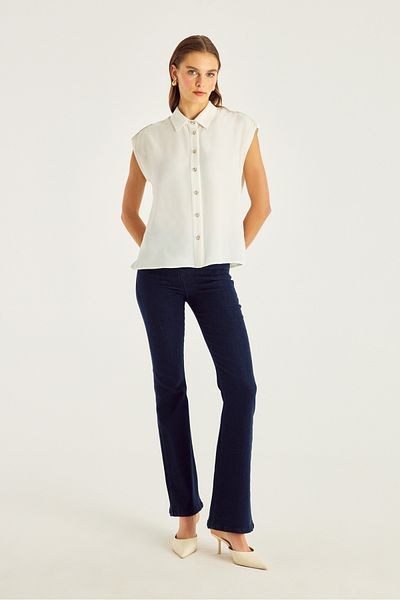 Naramaxx Epaulette Sleeveless Shirt