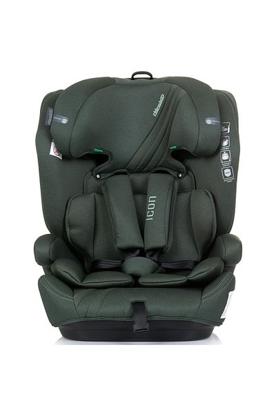 OEM Scaun auto pentru copii Chipolino Icon Verde, I-Size 76-150 cm pastel green