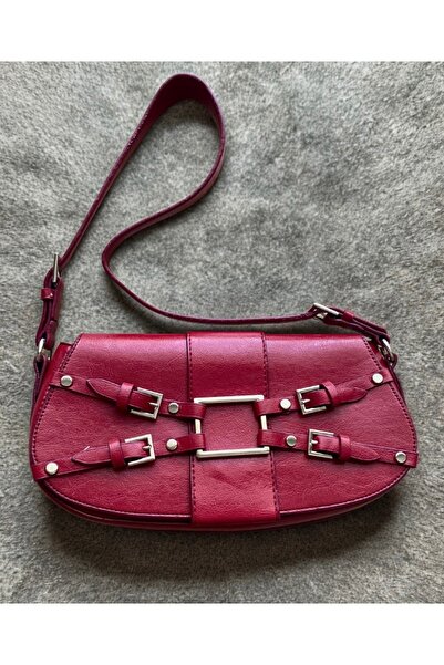 Mia Kemer Detaylı Omuz Çanta