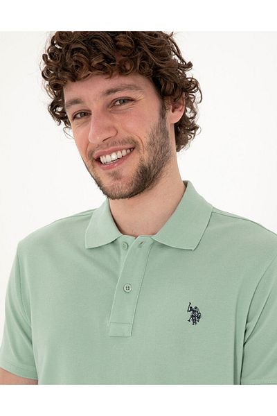 U.S. Polo Assn. Green Slim Fit Polo T-Shirt U.S. Polo Assn. Dmk.Gtp04