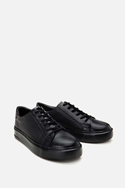 Yaya by Hotiç Schwarze Herren-Freizeitschuhe 02AYY 308510 A100