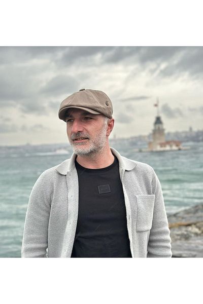 awix Ανδρικό 100% βαμβακερό καλοκαιρινό λινό 8 τεμαχίων Peaky Blinders ακόμα καπέλο