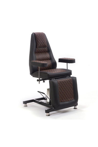 Labortech Royal Hidrolikli Tattoo Koltuğu Dövme Koltuğu-kahverengi | -9163