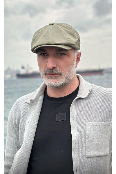 awix Men's 100% Cotton Summer 8 Piece Linen Peaky Blinders Still Cap