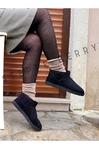 STEPPE BERRY 2 чифта дамски тънки, широки клинове Cappuccino