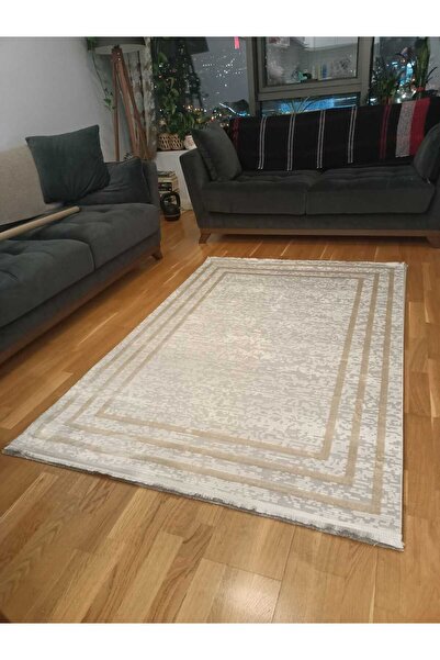 WAHSHE Saten Bambu Makinede Yıkanabilir Parlak Kadife Saten Salon Koridor Mutfak Halısı Çerçeve