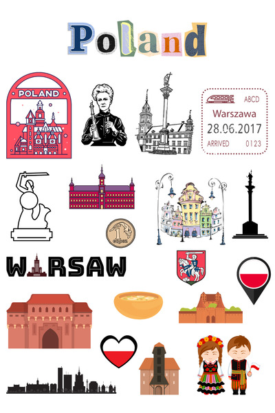 ANSHA CRAFTS Polonya Sticker Seti Bullet Journal - Ajanda - Planner - Defter-...