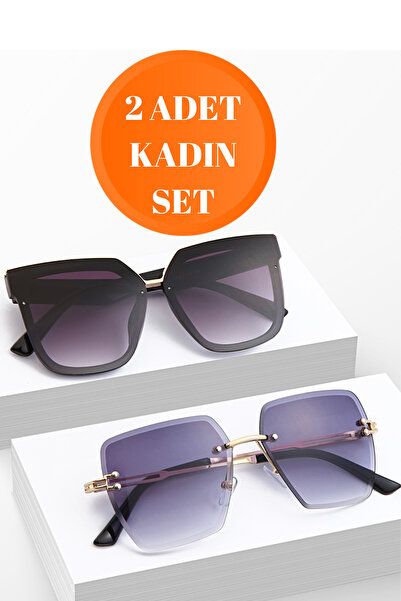 Dio Armati 2 Adet Yeni Sezon UV400 Korumalı Kadın Güneş Gözlüğü