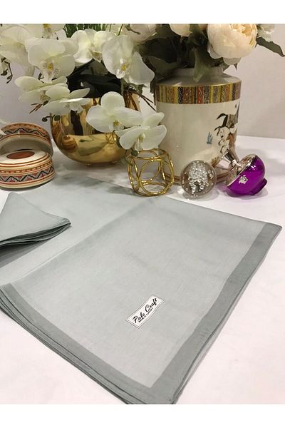 incili dükkan İncili Dükkan Modal Cotton Silk Shawl - Mint