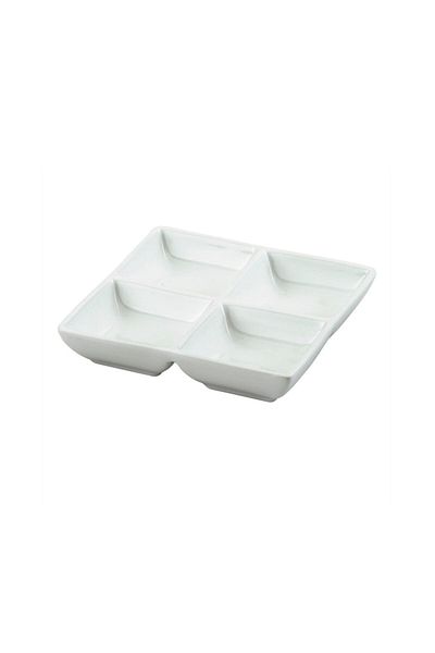 Paşabahçe Grid Porcelain Serving Plate