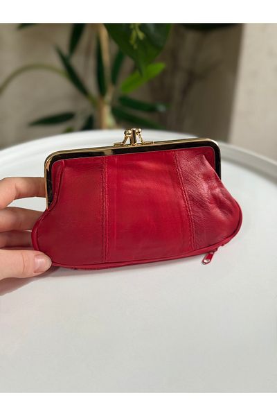 ZEYS Clip-On Soft Genuine Leather Women's Wallet