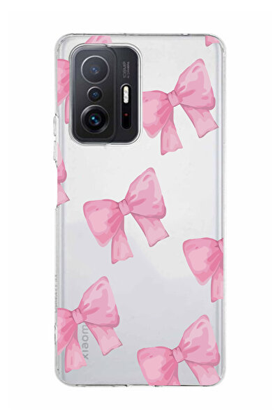 moonset Xiaomi Mi 11T / Mi 11T Pro Uyumlu Fiyonklar Tasarımlı Baskılı Şeffaf ...