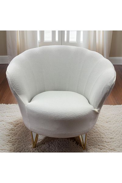 Şirin Hanem Daisy Single Sofa Chair Cover Armchair Seat Cover Home Textile