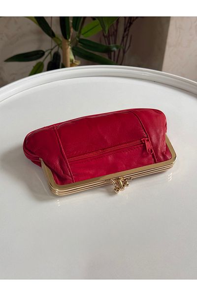 ZEYS Clip-On Soft Genuine Leather Women's Wallet