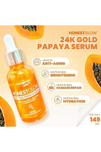 Honest سيروم الذهب المتوهج عيار 24