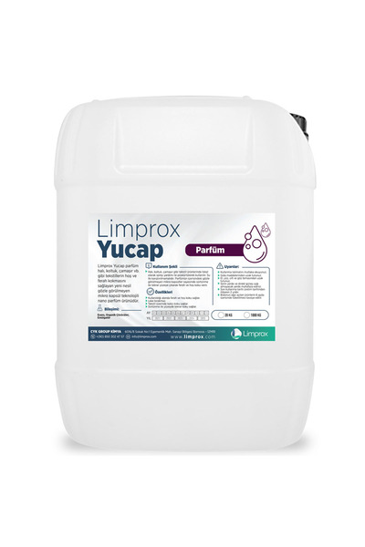 Limprox Yucap 10 Litre Soft Nano Mikro Kapsül Yumuşatıcı Parfüm - Halı Koltuk Çamaşır Yıkama Tekstil Parfümü