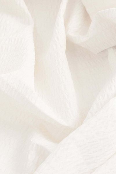 H&M Seersucker shower curtain