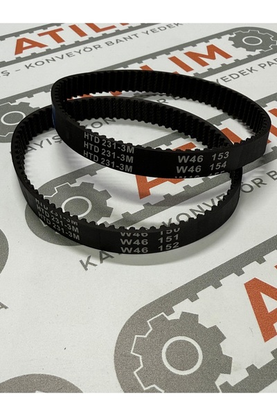 ATILIMBELT HTD3M 231 15MM KAUÇUK ZAMAN KAYIŞI