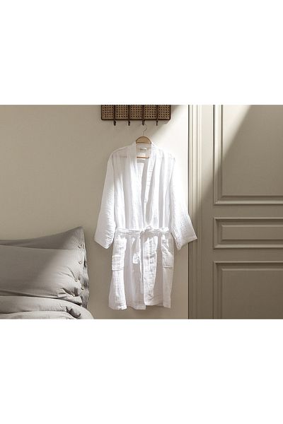 Madame Coco Zoe Musselin-Bademantel