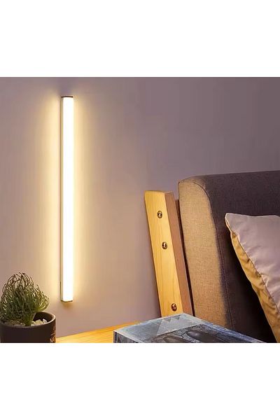 Generic خزانة أدراج ذكية مزودة بمستشعر LED دائري، مزودة بإضاءة مغناطيسية قابلة لإعادة الشحن، تعمل بالمستشعر 21 مم