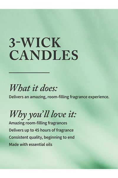 Bath & Body Works شمعة شمبانيا توست ثلاثية الفتائل