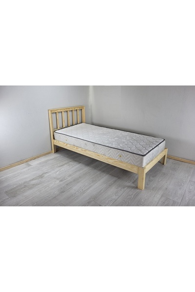 Kayseri Masif 90x190 yak uyumlu çam ağcı karyola