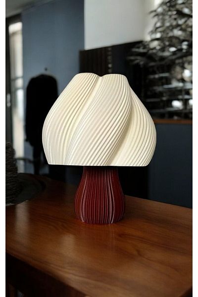 RATEK AHŞAP Vintage Decorative Bohemian Lampshade Night Table Lamp Home Decoration Trend