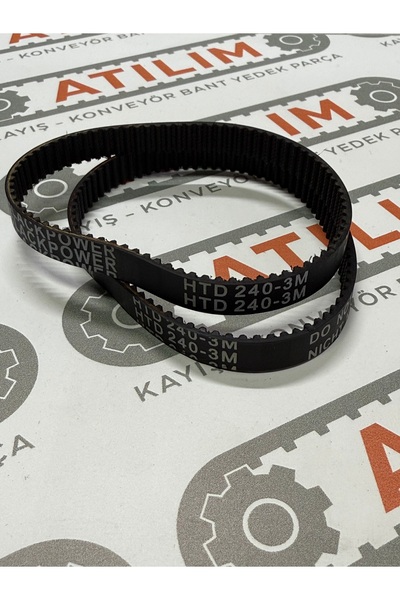 HTD3M 240 0.6MM KAUÇUK ZAMAN KAYIŞI