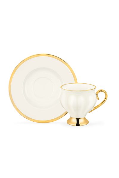 Madame Coco Yolande Pecher 4-teiliges Kaffeetassen-Set