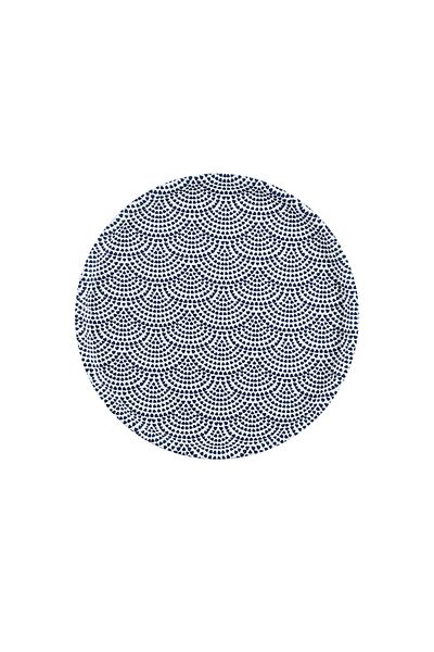 Madame Coco Rêve Bleu Baisse Rundes Tablett