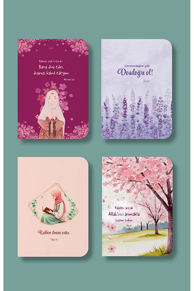 Dava Adamı Yayınları Saye Notebook Set - A6 Notebooks