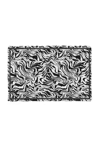 TUA Zebra Pattern Inner-Non-Show Satin Pareo