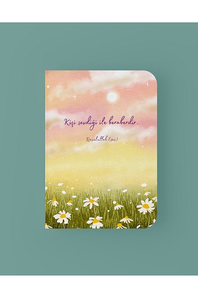 Dava Adamı Yayınları A6 Lined Mini Notebook - with the Person Likes