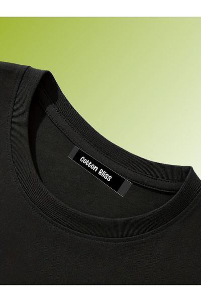 MODA Ανδρικό μονόχρωμο μπλουζάκι, T-Shirt 100% βαμβάκι, ποιοτικό ύφασμα, εγχώρια και ειδική παραγωγή