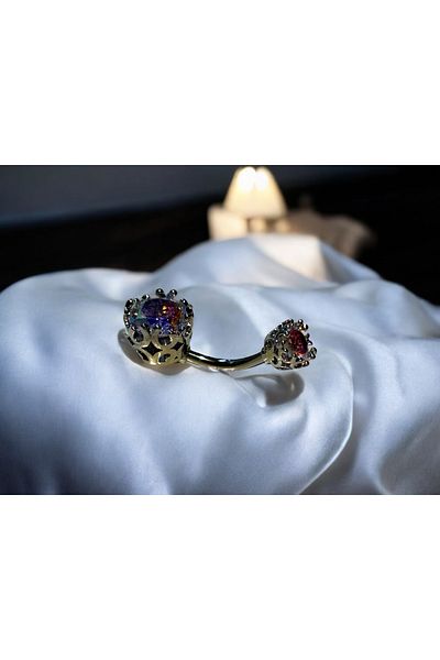 Takayrum Steel Hologram Belly Piercing