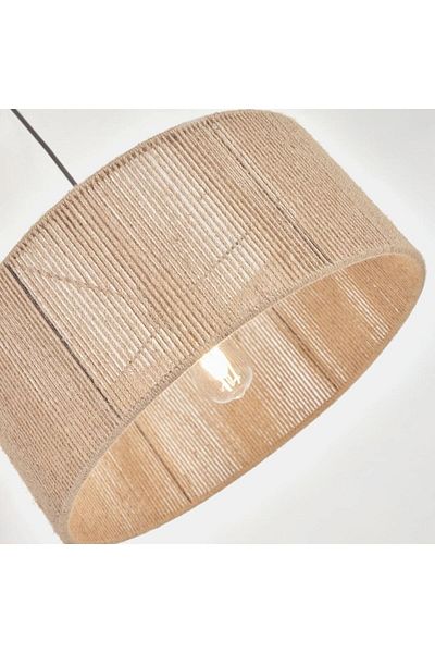 RATEK AHŞAP Dk001 Serial Decorative Pendant Lamp Chandelier Floor Lamp Head Rope