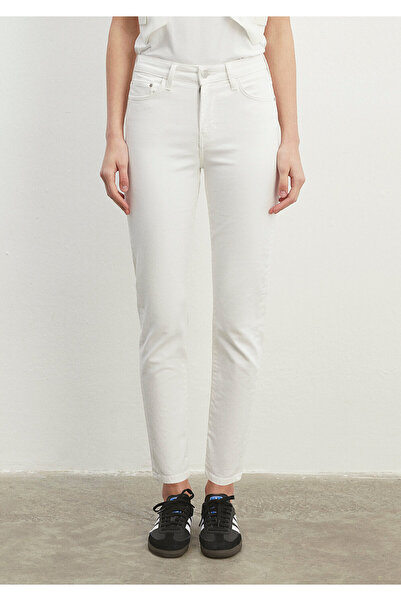 Mavi Cindy All Blue White Jean Trousers 100277-81362