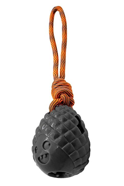 Gimdog لعبة مكافأة للكلاب على شكل مخروط الصنوبر باللون الرمادي