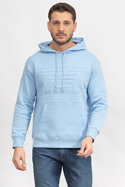 Emporio Armani Erkek Bisiklet Yaka Sweatshirt